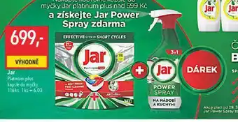 Globus Jar platinum plus kapsle do myčky nabídka