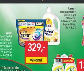 Globus Lenor prací prostředek nabídka