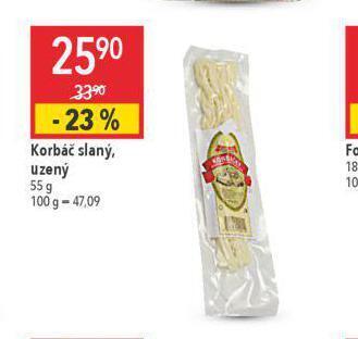 Globus Korbáč slaný, uzený nabídka