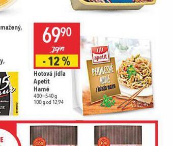 Globus Hotová jídla apetit hamé nabídka