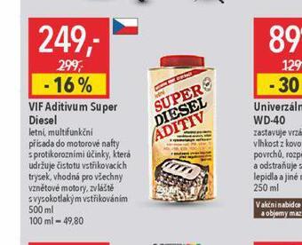 Globus Vif aditivum super diesel nabídka