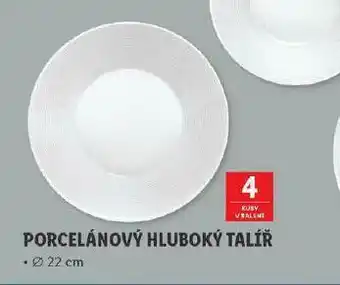 Lidl Porcelánový talíř hluboký nabídka