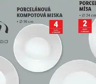 Lidl Porcelánová kompotová miska nabídka
