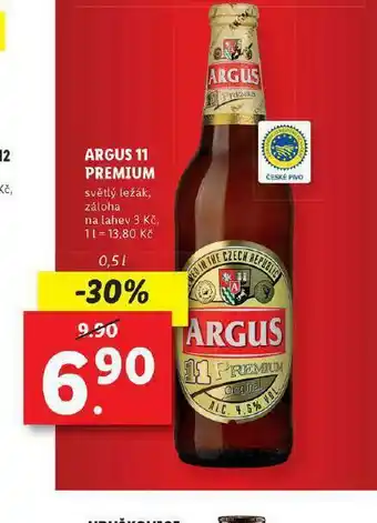 Lidl Pivo argus premium 11 nabídka