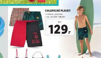 Lidl Chlapecké plavky nabídka