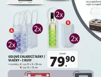 Gelové chladicí tašky / vložky