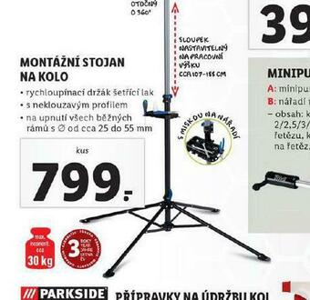 Lidl Montážní stojan na kolo nabídka
