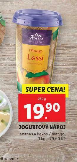 Lidl Jogurtový nápoj nabídka
