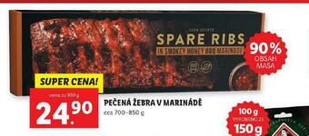 Lidl Pečená žebra v marinádě nabídka