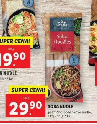 Lidl Soba nudle nabídka