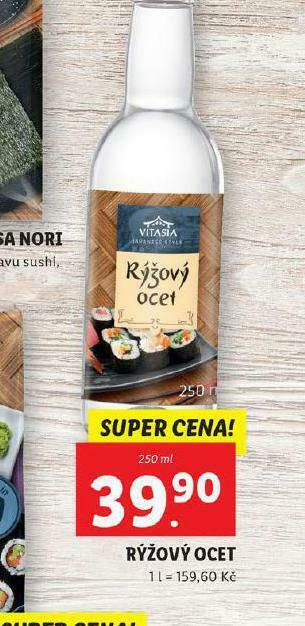 Lidl Rýžový ocet nabídka