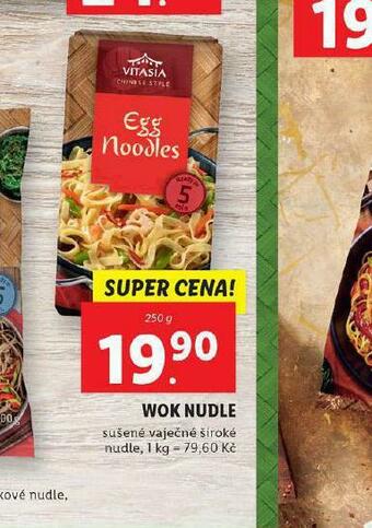 Lidl Wok nudle nabídka