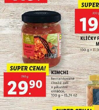 Lidl Kimchi nabídka