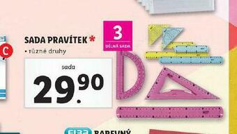 Lidl Sada pravítek nabídka