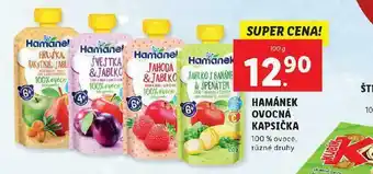 Lidl Hamánke ovocná kapsička nabídka