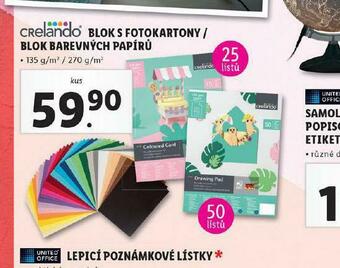 Lidl Blok s fotokartony nabídka