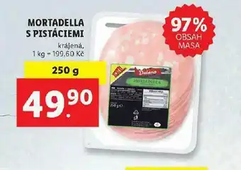 Lidl Mortadella s pipstáciemi nabídka