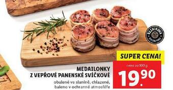 Lidl Medailonky z vepřové panenské svíčkové nabídka