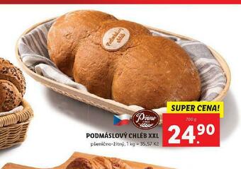 Lidl Podmáslový chléb xxl nabídka