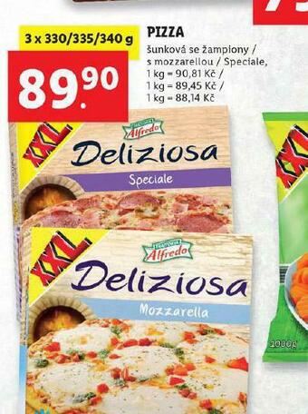 Lidl Pizza nabídka