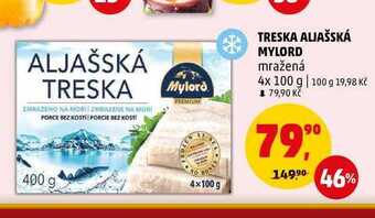 Treska aljašská mylord, 4x 100 g