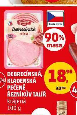 Penny Market Debrecínská pečeně řezníkův talíř, 100 g nabídka