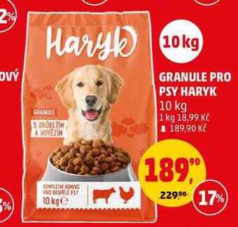 Penny Market Granule pro psy haryk, 10 kg nabídka