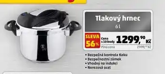 Penny Market Tlakový hrnec 6 l nabídka
