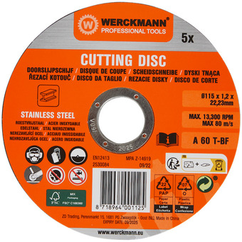 Action Řezací kotouče werckmann nabídka