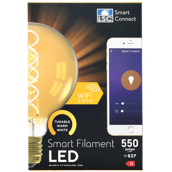 Action Chytrá led žárovka s vláknem lsc smart connect nabídka