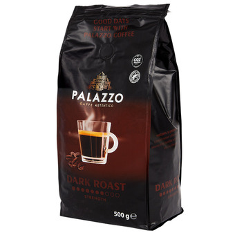 Zrnková káva palazzo dark roast