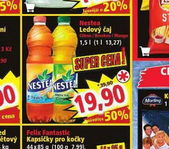 Norma Nestea ledový čaj nabídka