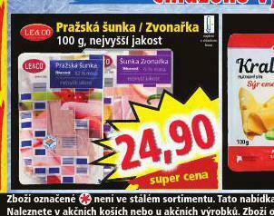 Pražská šunka / zvonařka