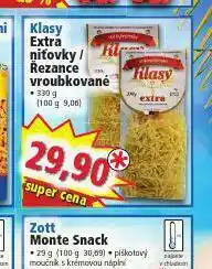 Norma Klasy extra niťovky / řezance vroubkované nabídka