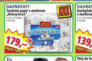 Norma Daunasoft toaletní papír nabídka