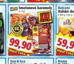 Norma Smetanové karamely nabídka