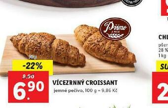Lidl Vícezrnný croissant nabídka