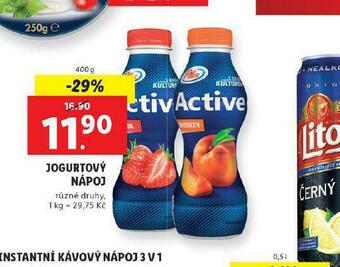 Lidl Jogurtový nápoj nabídka
