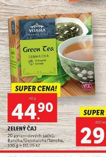 Lidl Zelený čaj nabídka
