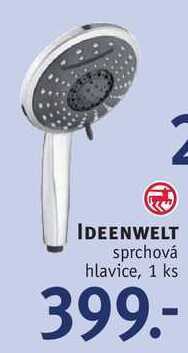 Rossmann Ideenwelt sprchová hlavice nabídka
