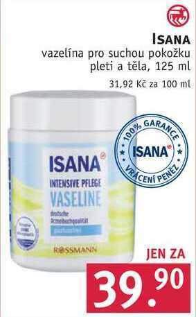 Rossmann Isana vazelína, 125 ml nabídka