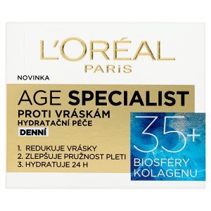 Rossmann L'oréal paris age specialist pleťový krém 50ml, vybrané druhy nabídka