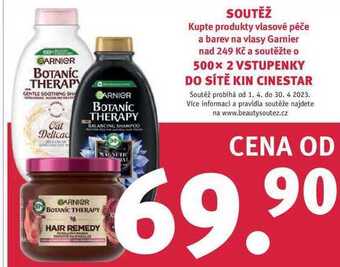 Rossmann Garnier botanic therapy nabídka