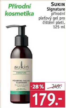 Rossmann Sukin signature přírodní pleťový gel, 125 ml nabídka