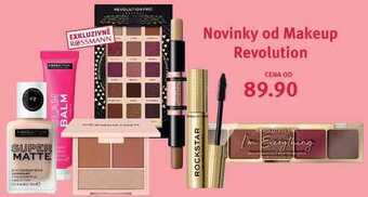 Rossmann Novinky od makeup revolution nabídka