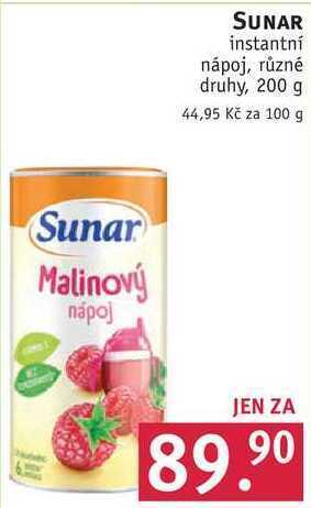 Sunar instantní nápoj, 200 g