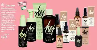 Rossmann Hej organic německá organická a veganská kosmetika nabídka