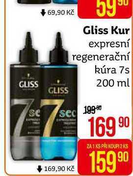 Teta Gliss kur expresní regenerační kúra 7s 200 ml nabídka