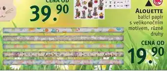 Rossmann Alouette balicí papír s velikonočním motivem nabídka