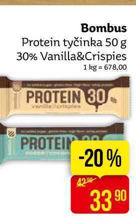 Teta Bombus protein tyčinka 50 g nabídka